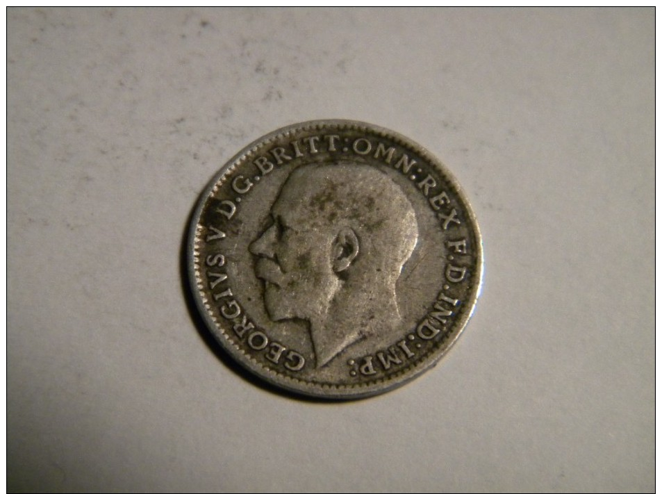 GRANDE BRETAGNE - 3 PENCE 1919. - F. 3 Pence