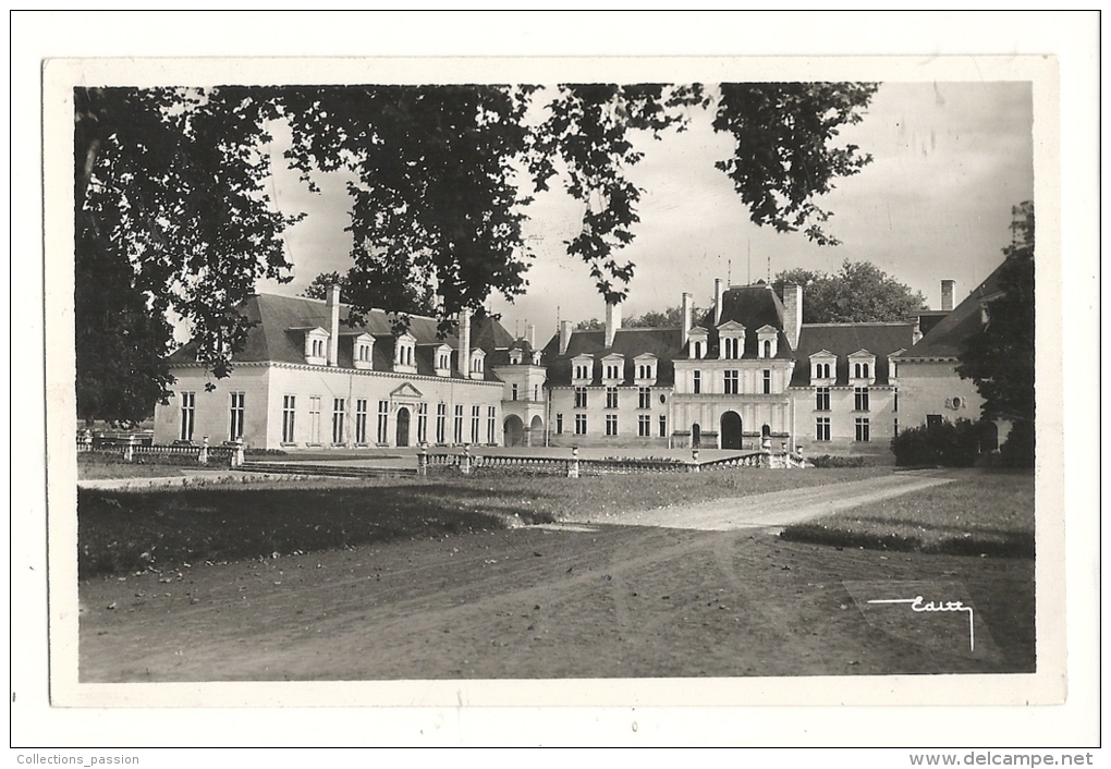 Cp, 37,  Champigny-sur-Veude, Le Château - Champigny-sur-Veude