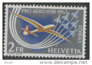 SWITZERLAND 1963 25th Anniv "Pro Aero" SG 681 HM ZBO16 - Neufs