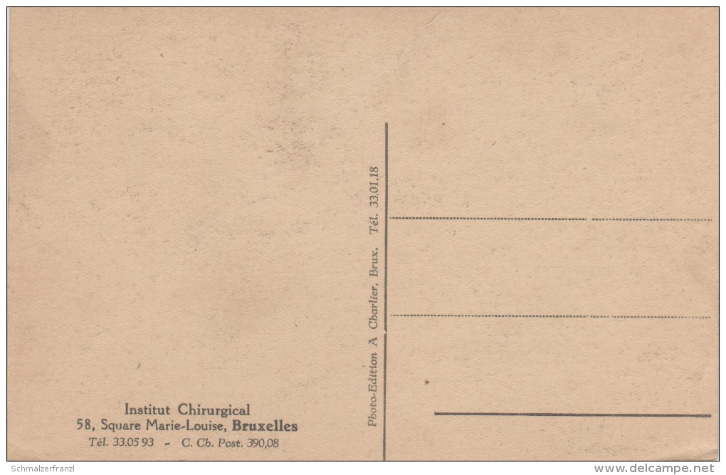 CPA - AK Bruxelles Brüssel Institut Chirurgical 58 Square Marie Louise Hospital ? Etterbeek Maelbeek Belgien Belgique - Etterbeek