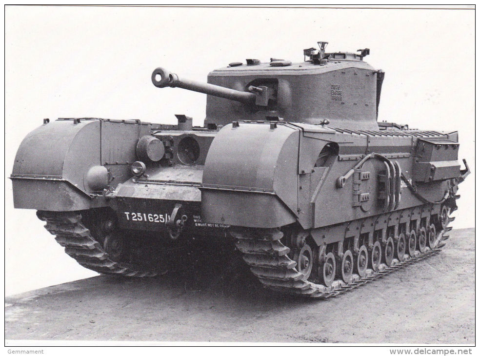 MILITARY - BRITISH CHURCHILL V11 TANK. - Equipment