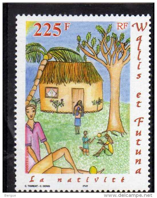 WALLIS ET FUTUNA N°  N°547 ** LUXE - Unused Stamps