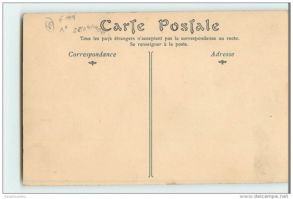 FRESSENNEVILLE - Occupation Militaire Des Châteaux Pendant La Grève Du 22 Avril 1906 - Edition Bourdelot - 2 Scans - Autres & Non Classés