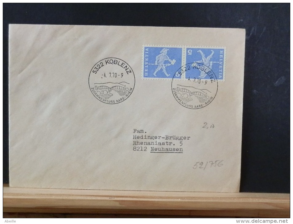 52/756 LETTRE   SUISSE - Lettres & Documents