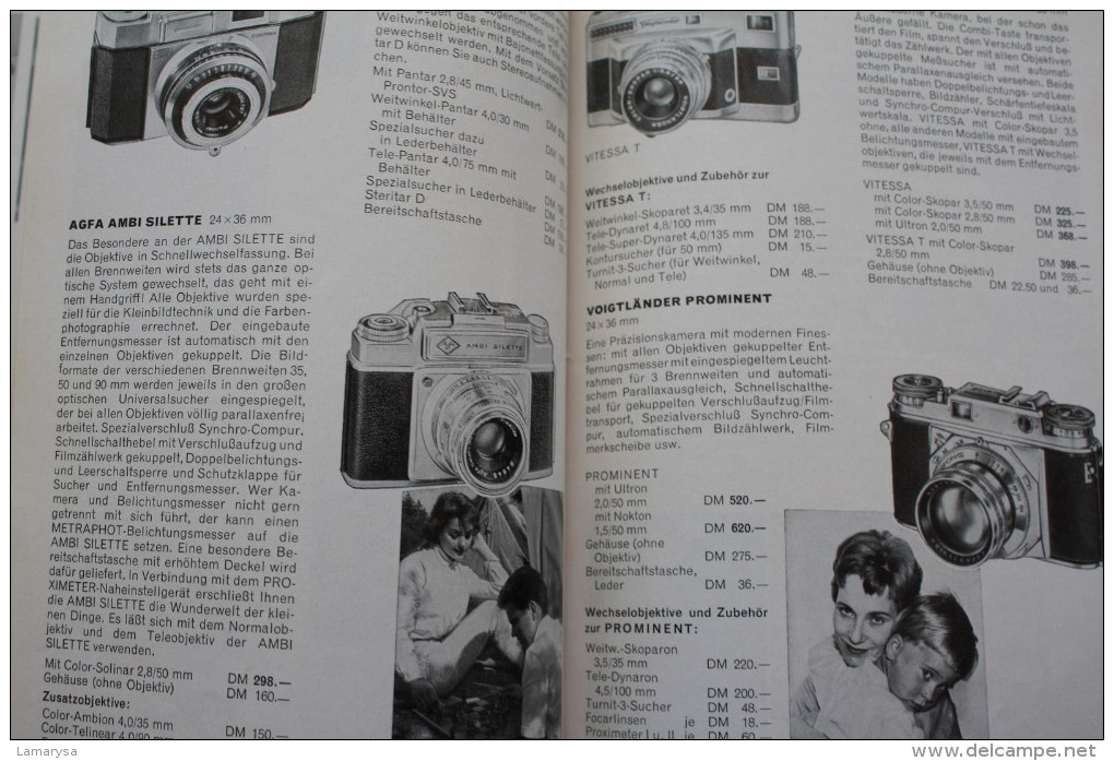 RARE PHOTOWELT 1958 CATALOGUE HEINRICH HOLZMAN PHOTO-GLOCK DEUTSCHLAND KINO/PROJECTION KAMERA ZEISS BRAUN ICON AGFA IKON