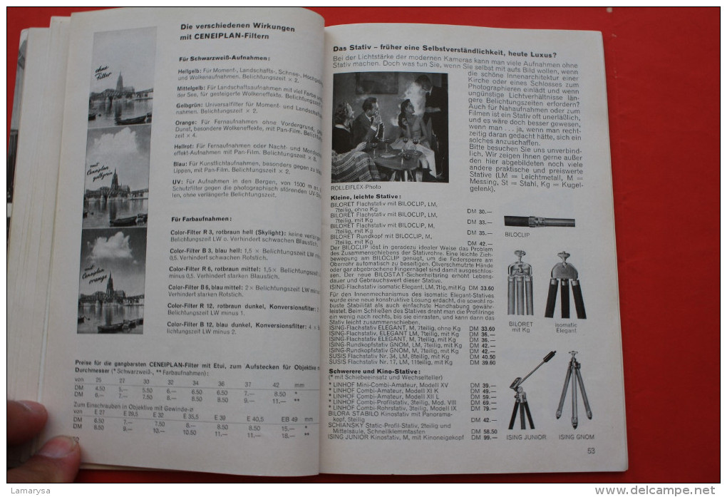 RARE PHOTOWELT 1958 CATALOGUE HEINRICH HOLZMAN PHOTO-GLOCK DEUTSCHLAND KINO/PROJECTION KAMERA ZEISS BRAUN ICON AGFA IKON