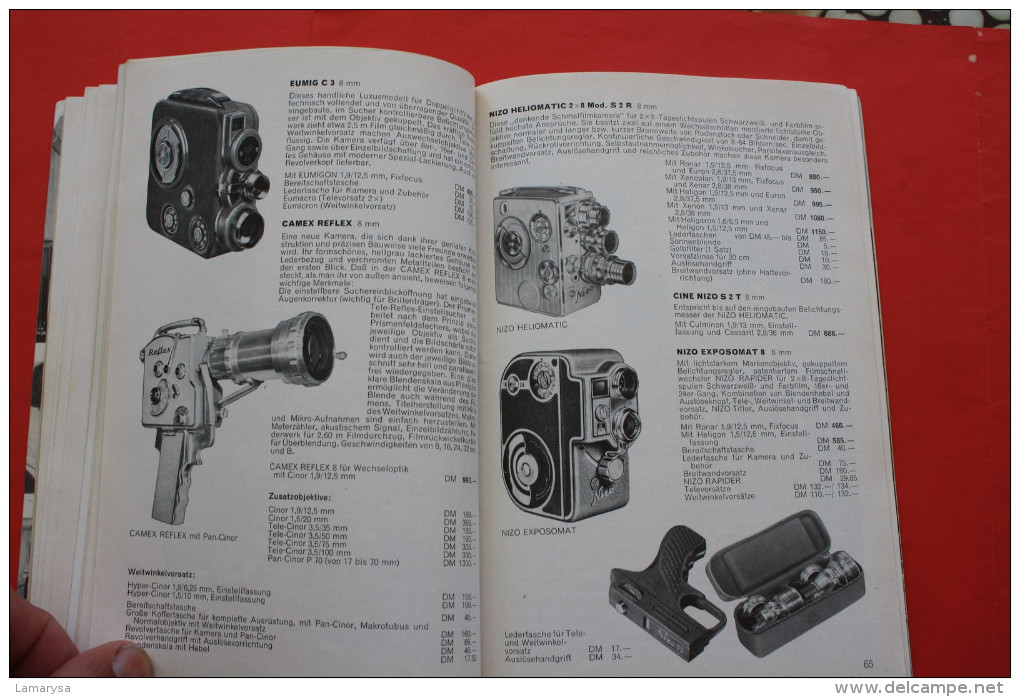 RARE PHOTOWELT 1958 CATALOGUE HEINRICH HOLZMAN PHOTO-GLOCK DEUTSCHLAND KINO/PROJECTION KAMERA ZEISS BRAUN ICON AGFA IKON