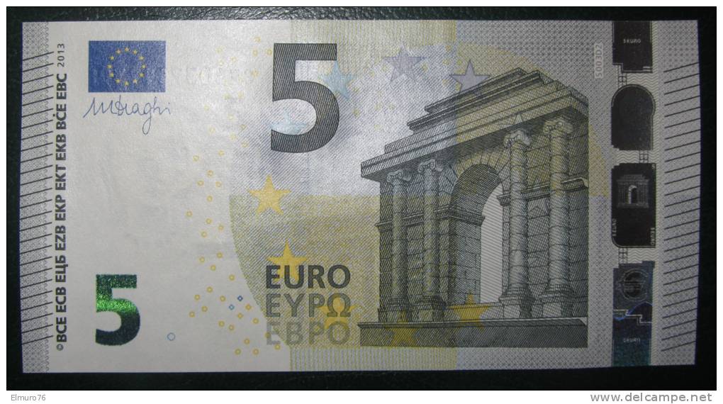 5 EURO SPAIN V004G5 SERIE VA Perfect UNC - 5 Euro