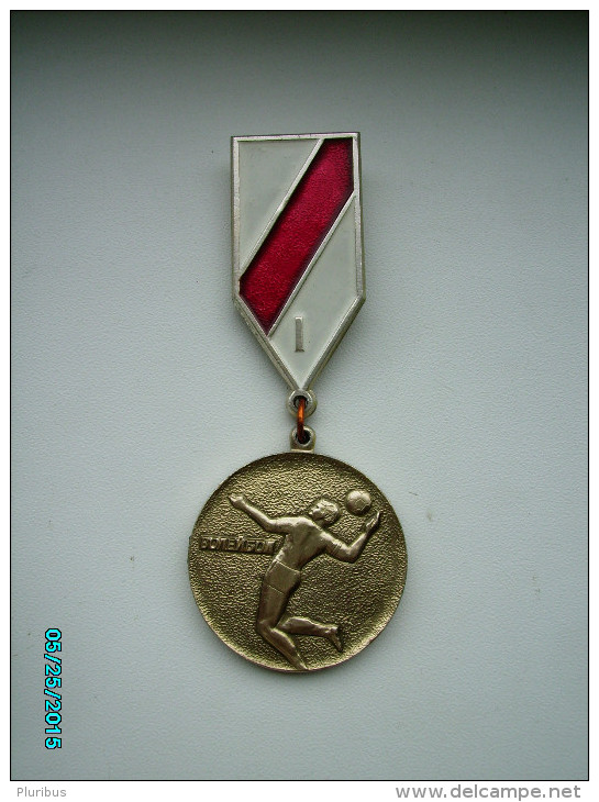 USSR RUSSIA  VOLLEYBALL  MEDAL , PIN BADGE  , 0 - Volleyball