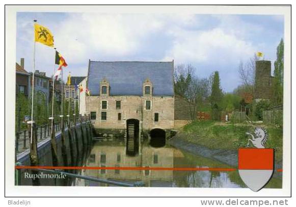 RUPELMONDE Bij Kruibeke (O.Vl.) - Molen/moulin - De Spaanse Getijdenmolen Na De Restauratie - Kruibeke