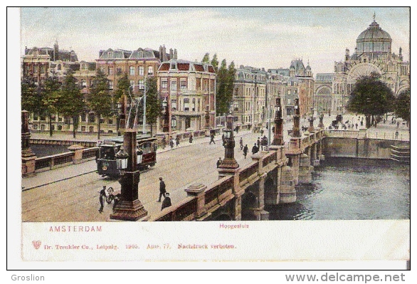 AMSTERDAM 77 HOOGESLUIS 1905 (TRAMWAY) - Amsterdam