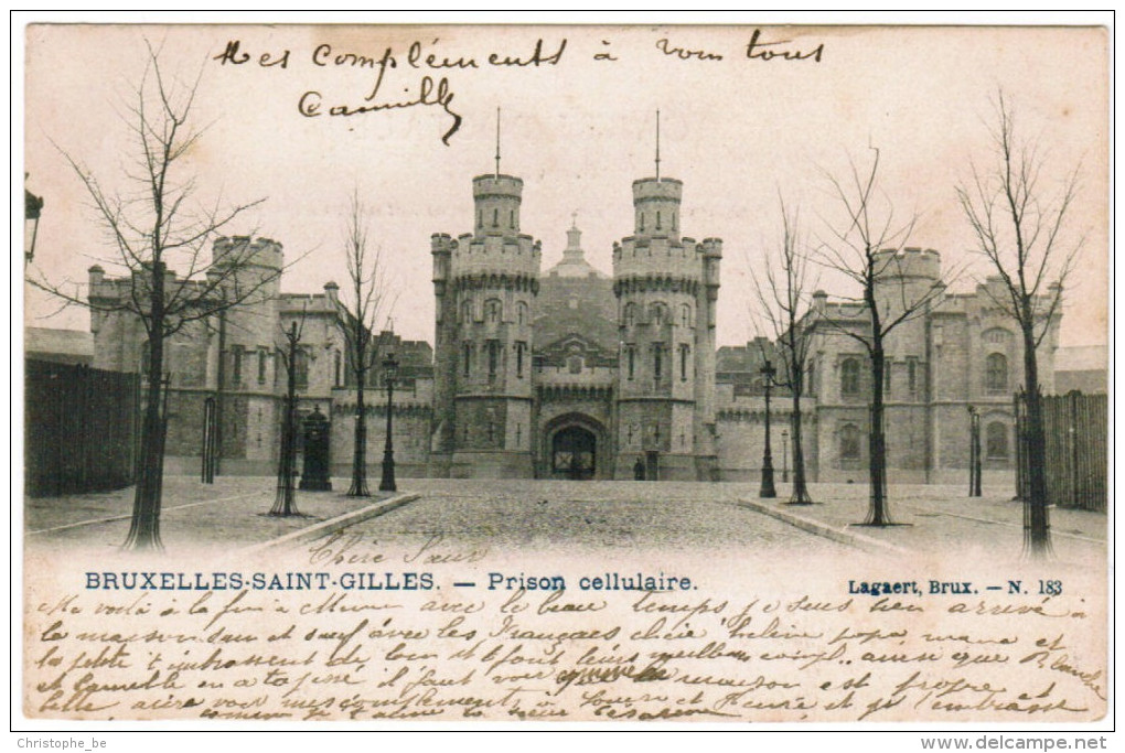 Bruxelles, Saint Gilles, Prison Cellulaire (pk20318) - St-Gilles - St-Gillis