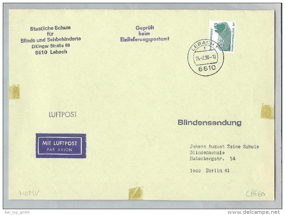 Motiv Blinden Sendung 1925-05-03 Montana-Vermala Feldpost - Lettres & Documents