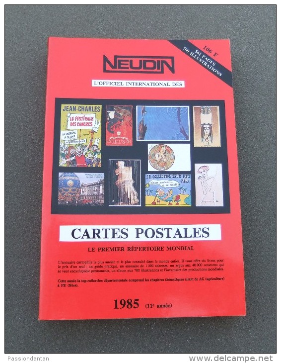 Catalogue Neudin De L´année 1985 - Books & Catalogues