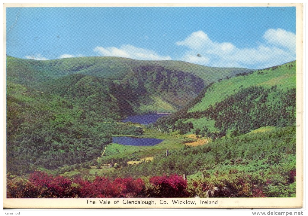 WICKLOW - The Vale Of Glendalough  (Cardall)   Used - Wicklow