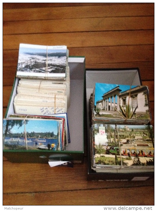 LOT DE 1000 CARTES POSTALES MODERNES FRANCE ET ETRANGER - 500 Postcards Min.