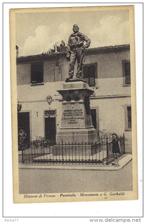 VOL400 - PERETOLA Monumento A Garibaldi, Mostra Filatelica Artisti Toscani Del 30/6/1979 - Firenze