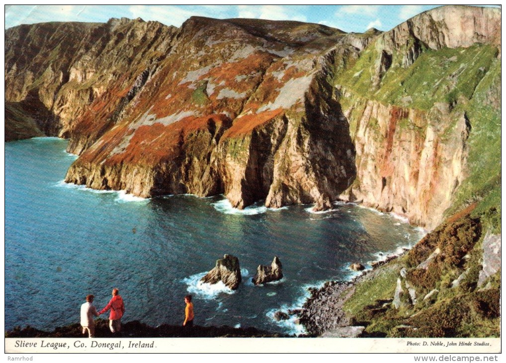 DONEGAL - Slieve League (John Hinde)  1973  Used - Donegal