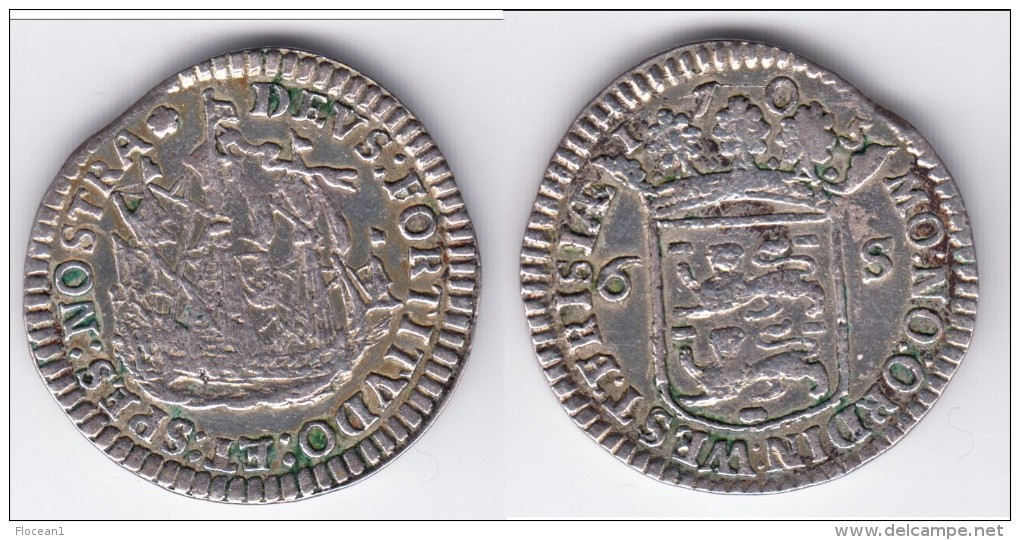 **** WEST FRIESLAND - WEST FRISIA  PAYS-BAS - NETHERLANDS - 6 STUIVERS 1705 - ARGENT - SILVER **** EN ACHAT IMMEDIAT - …-1795 : Période Ancienne