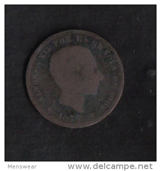 SPAIN - ALFONSO XII 5 CENTS 1877 - Collections