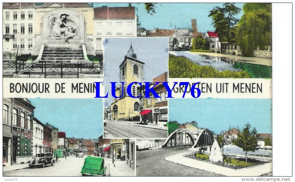 Bonjour De Menin Groeten Uit Menen - Menen