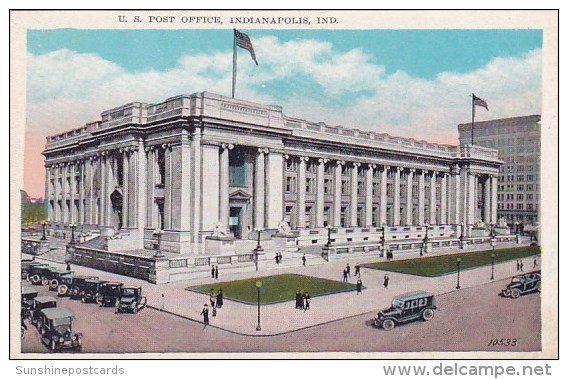 U S Post Office Indianapolis Indiana - Indianapolis