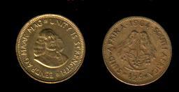 SOUTH AFRICA 1964 Jan Van Riebeeck 1/2 Cent KM56 - Zuid-Afrika