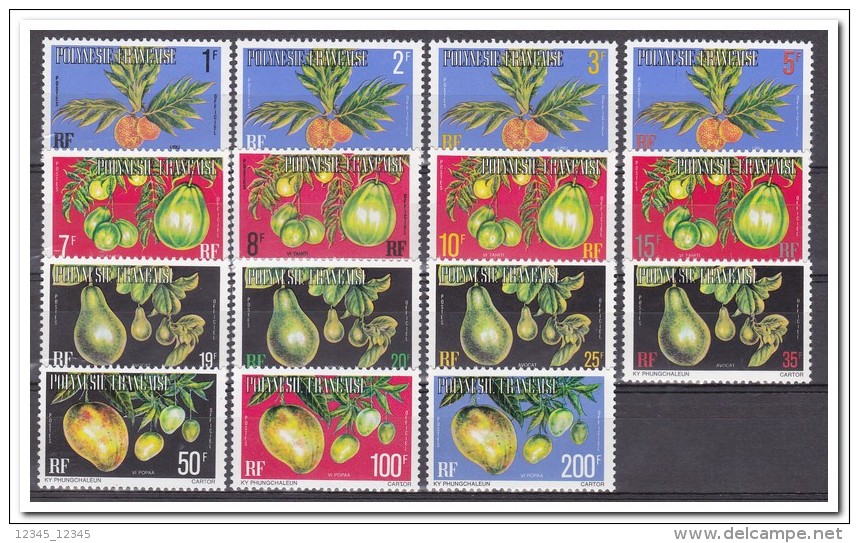 Polynesië 1977, Postfris MNH, Fruit - Neufs