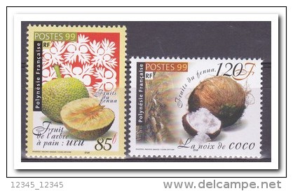 Polynesië 1990, Postfris MNH, Fruit - Nuovi