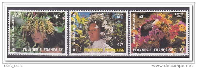 Polynesië 1984, Postfris MNH, Woman, Flowers - Neufs