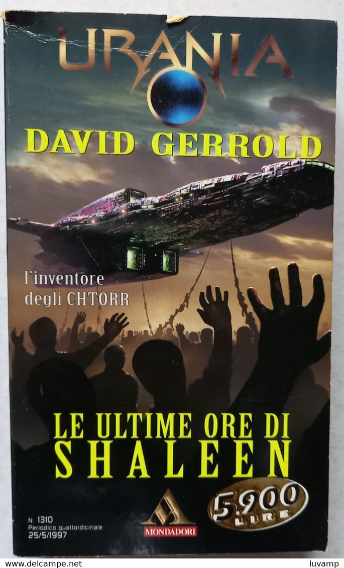 URANIA  QUATTORDICINALE MONDADORI N. 1310 (CART 75) - Sciencefiction En Fantasy