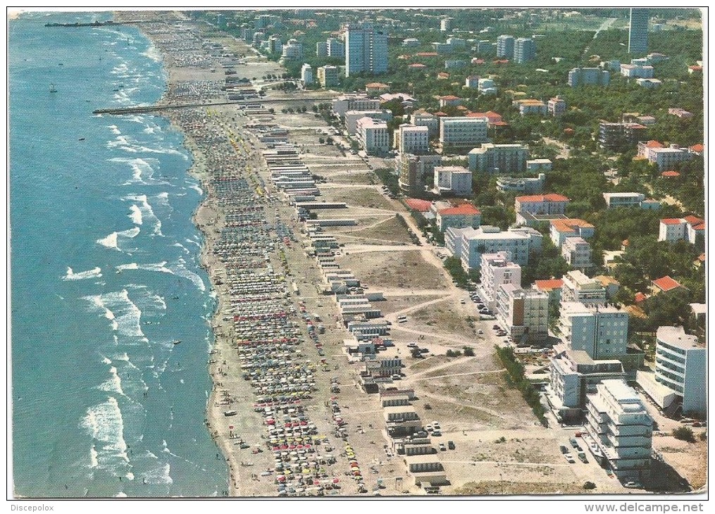 B3508 Cervia (Ravenna) - Milano Marittima - Panorama Aereo - Vista Aerea Aerial View Vue Aerienne / Viaggiata 1966 - Altri & Non Classificati