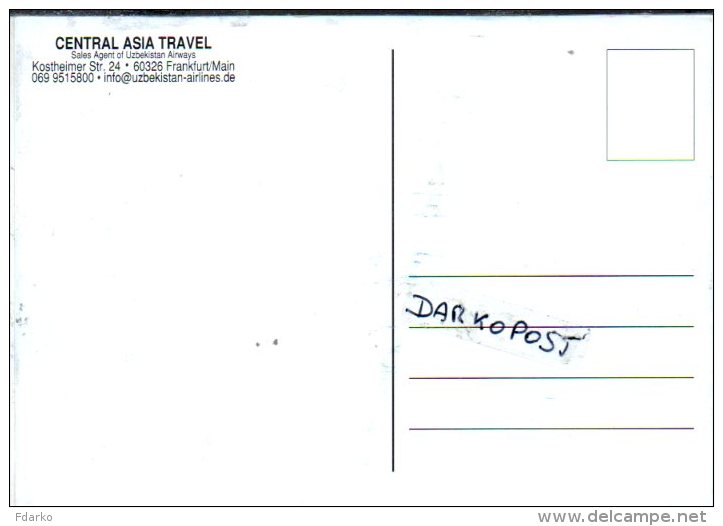 B.757 Uzbekistan Airlines Air Boeing B757-23P Aiplane Flugzeuge Frankfurt Main Airport B-757 ISSUE - Aerodromes