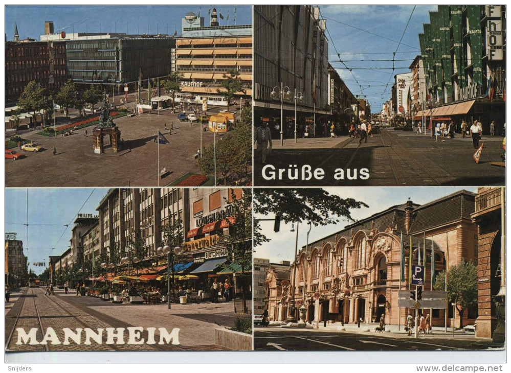 Grüsse Aus Mannheim Mehrsicht - Versand - Greetings From...