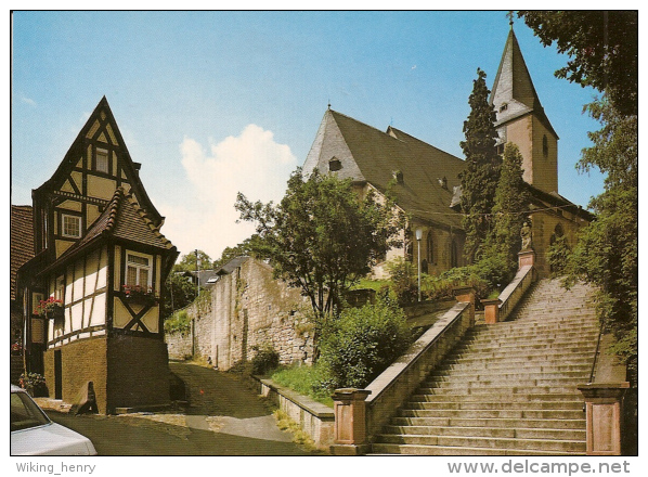 Bad Orb - Kleinstes Haus Mit Pfarrkirche St Martin - Bad Orb