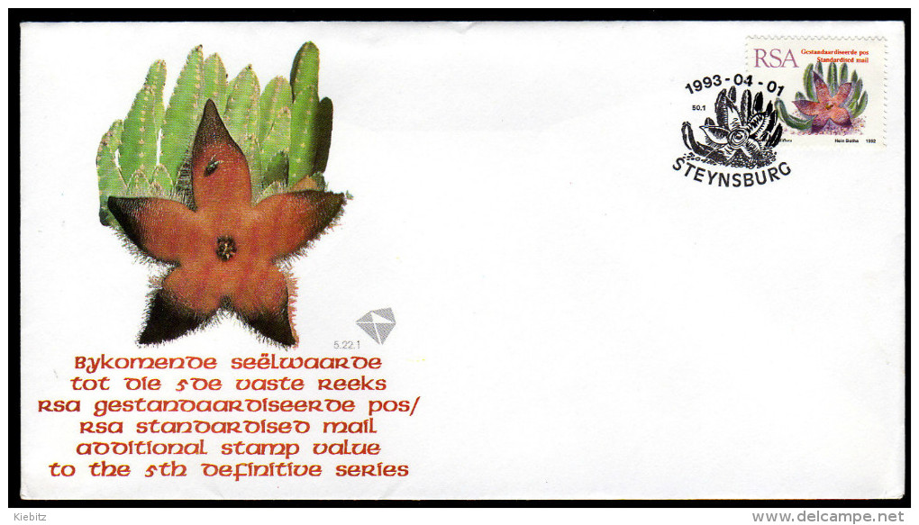 RSA 1993 - Sukkulenten, Stapelia Grandiflora - FDC - Sukkulenten