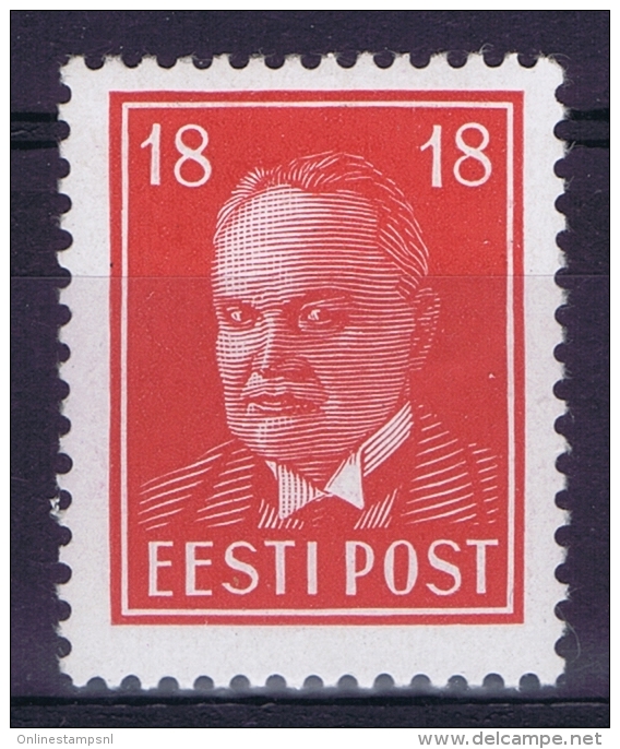 Estland:  Mi Nr 146 MH/*  1939 - Estland