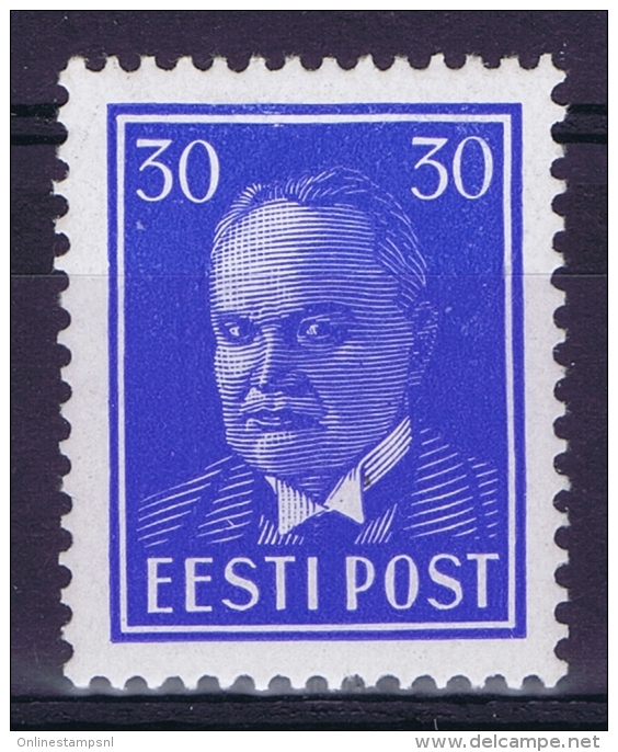 Estland:  Mi Nr 147 MH/*  1939 - Estland