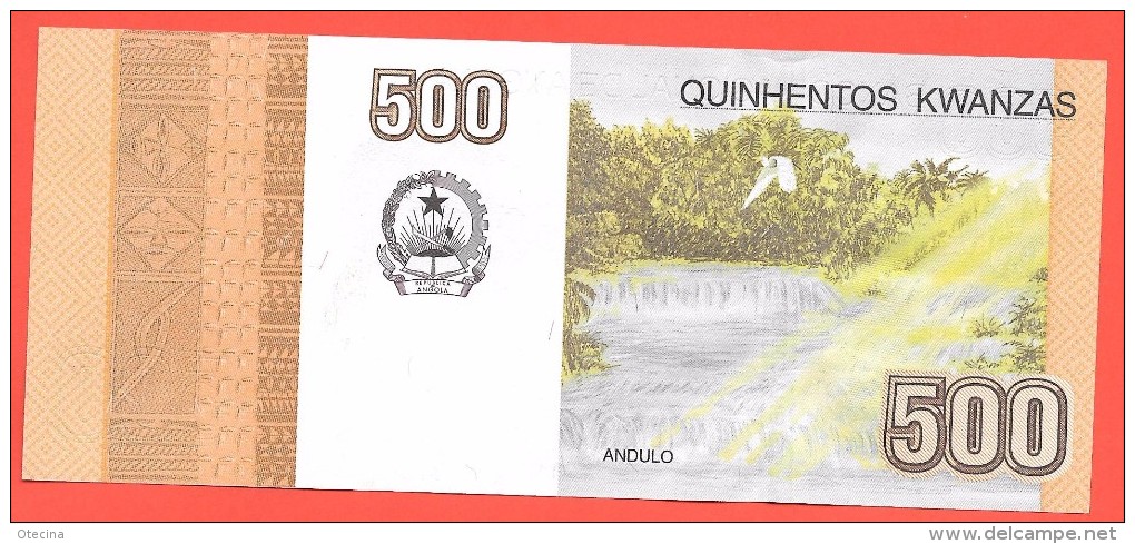 ANGOLA 500 Kwanzas P#155 Octobre 2012 UNC - Angola