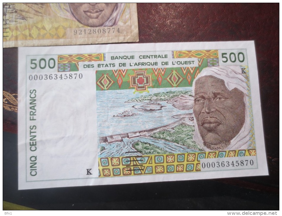 SENEGAL - 1000 FRANCS + 500 FRANCS - BANQUE CENTRALE AFRIQUE DE L'OUEST - VOIR PHOTOS - Serbie