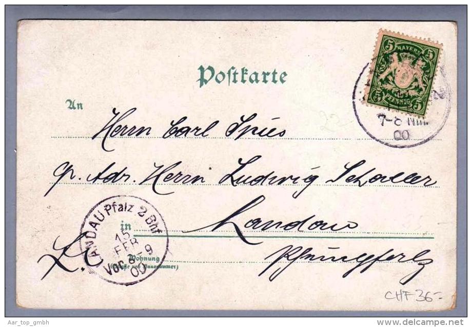 Motiv Gruss Aus Dem Gebirge 1900-02-15 Litho #511 - Souvenir De...