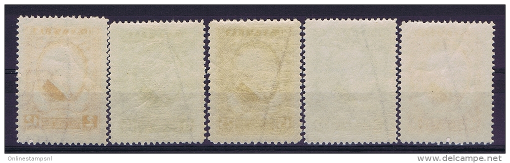 Latvia Lettland: Mi Nr  124 - 128 MNH/** - Lettland