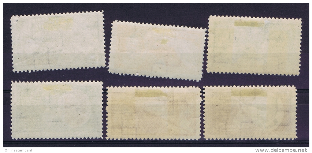 Latvia Lettland: Mi Nr 153 A - 158 A    MH/*   1930 - Lettland