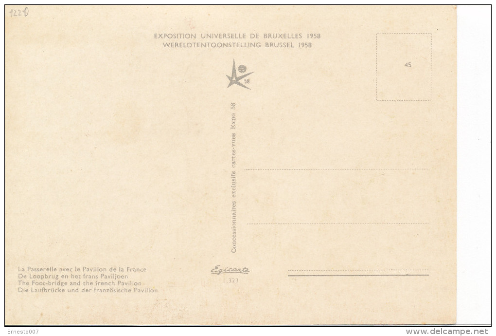 Spanien/España, Ersttagsbrief-Ersttagsansichtskarte/FDC-FDCard, Weltausstellung In Brüssel - 1958, Siehe Scan + *) - Maximumkarten