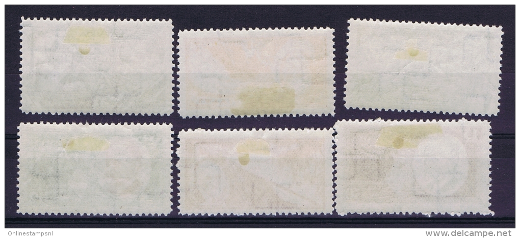 Latvia Lettland: Mi Nr 153 A - 158 A    MH/*   1930 - Lettland