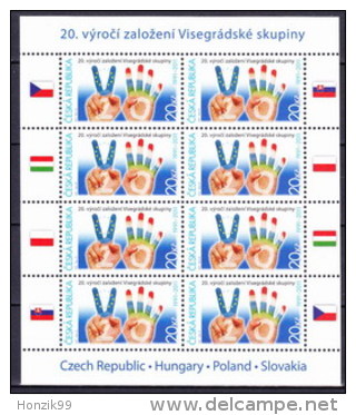 ** Tchéque République 2011 Mi Klb. 672, (MNH) - Blokken & Velletjes