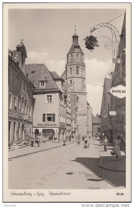 D-91781 Weißenburg - Rosenstraße - Hotel - Nice Stamp - Weissenburg