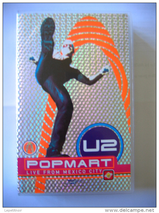 K7 VHS U2 Popmart Live From Mexico City 1997 - Concert Et Musique