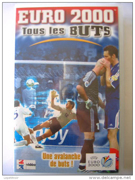 K7 VHS EURO 2000 TOUS LES BUTS - Sports