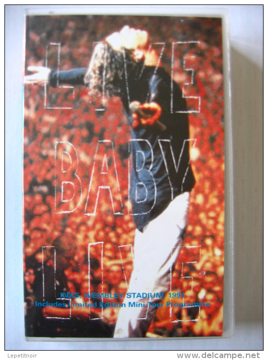 K7 VHS INXS Live Baby Live Wembley Stadium Le 13 Juillet  1991 - Concert & Music